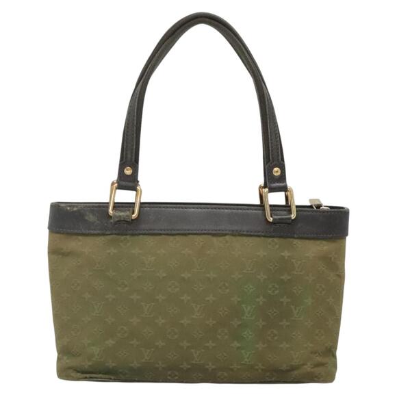 LOUIS VUITTON Monogram Mini Lucille PM Hand Bag Tst Khaki M92682 - Picture 3 of 12
